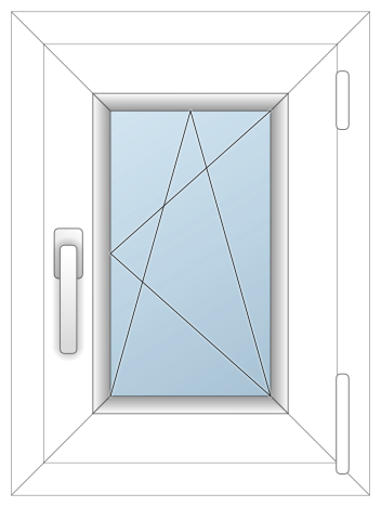 CanDo 430×580 csak nyíló jobbos 1sz.ablak