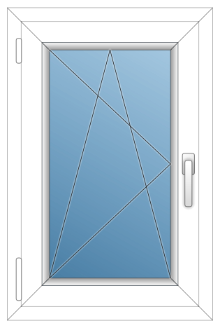CanDo 80 3 rétegű üvegezéssel 580×880 balos