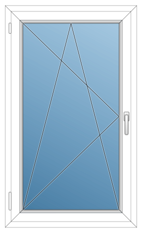 CanDo 80 3 rétegű üvegezéssel 880×1480 balos